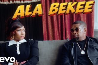 Yemi Alade and Don Jazzy performing together in the Ala Bekee music video