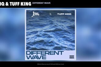 Jeriq and Tuff King posing for the official release of Different Wave