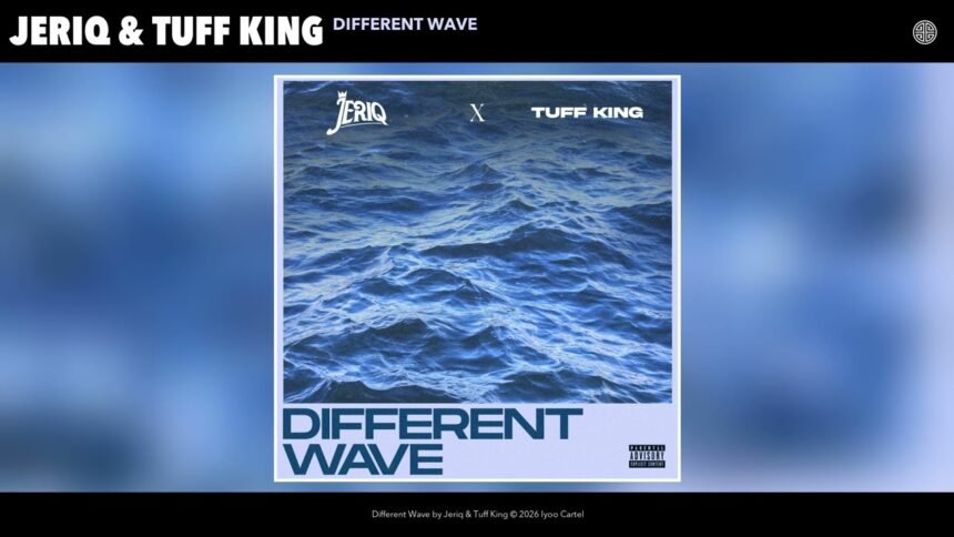Jeriq and Tuff King posing for the official release of Different Wave
