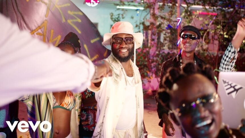 DJ OBI along with featured artists Ayanfe and Bien in the official music video Take Me Away.